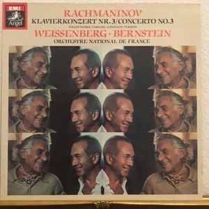 Rachmaninov KlavierKonzert Nr. 3 Weissenberg - Bernstein Vinyl Album